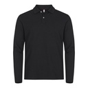 Polo manches longues Stretch Premium homme – Clique 028262