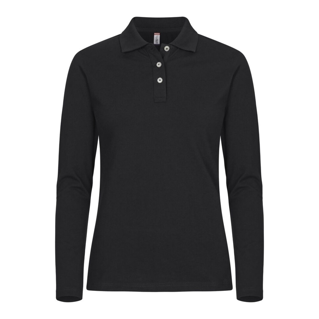 Polo manches longues Stretch Premium femme – Clique 028263