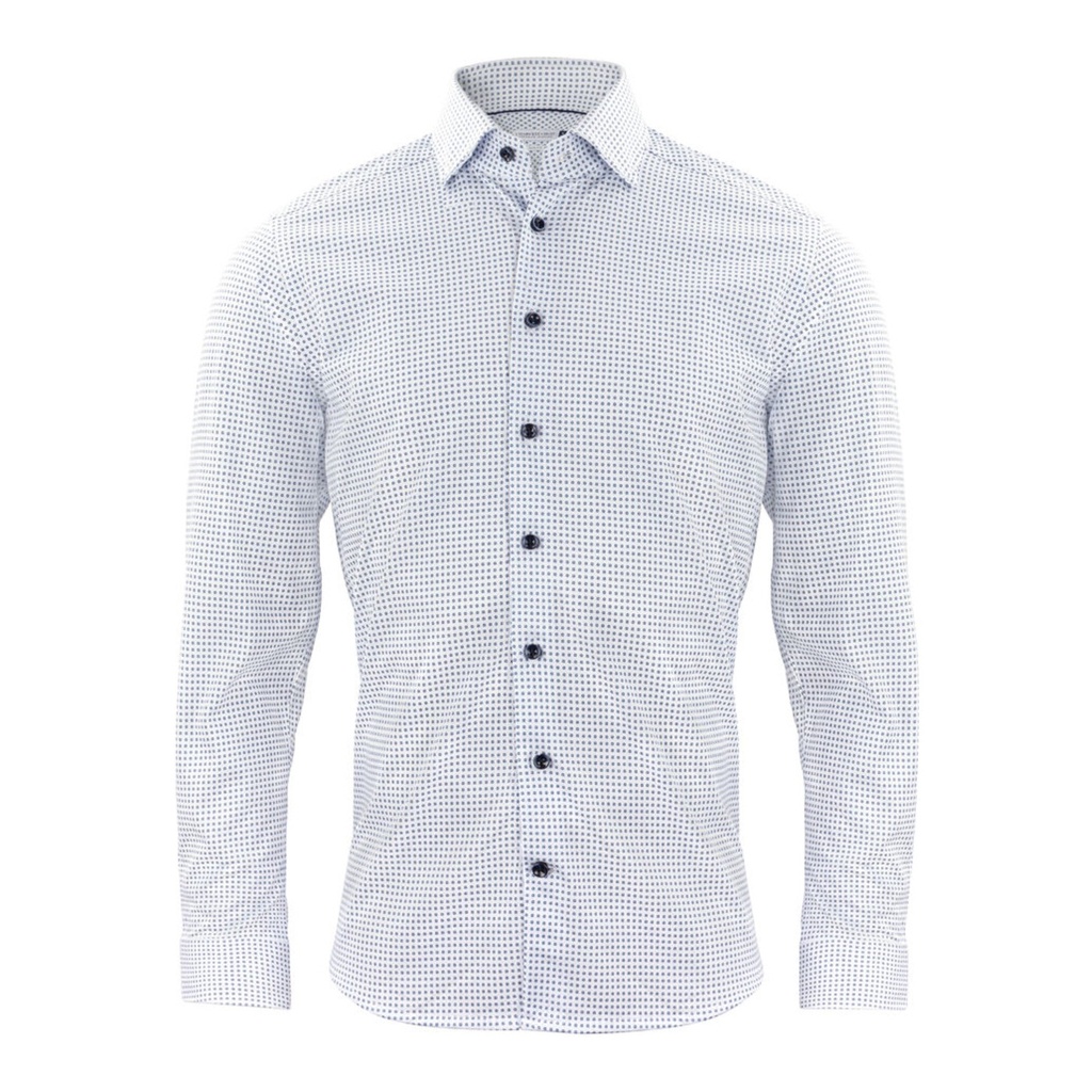 Chemise Indigo Bow 131 Pique Knit coupe ajustée homme – J. Harvest & Frost 2913102