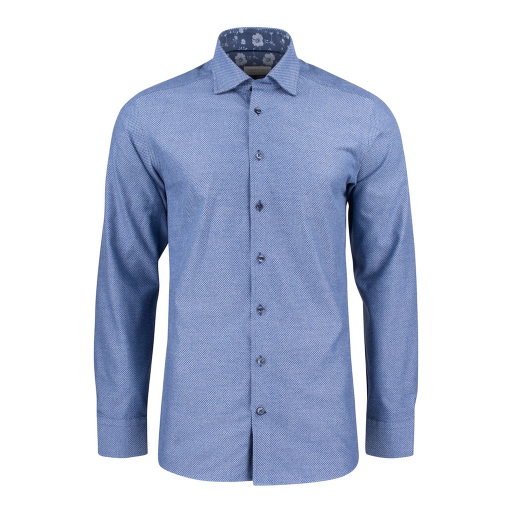 Chemise Purple Bow 144 Brushed Jacquard coupe ajustée homme – J. Harvest & Frost 2914402