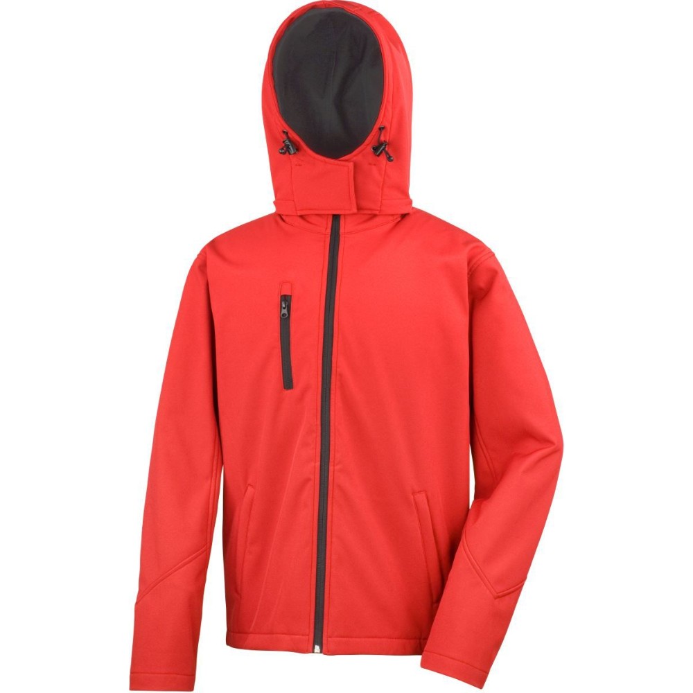 Veste softshell 3 couches à capuche homme – Result R 230M