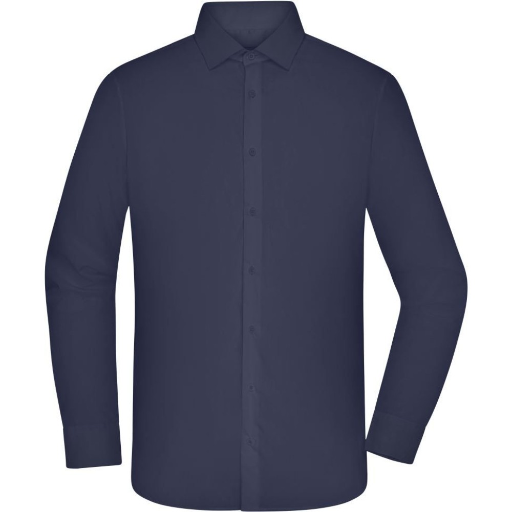 Chemise popeline bicolore manches longues – Daiber JN 1374