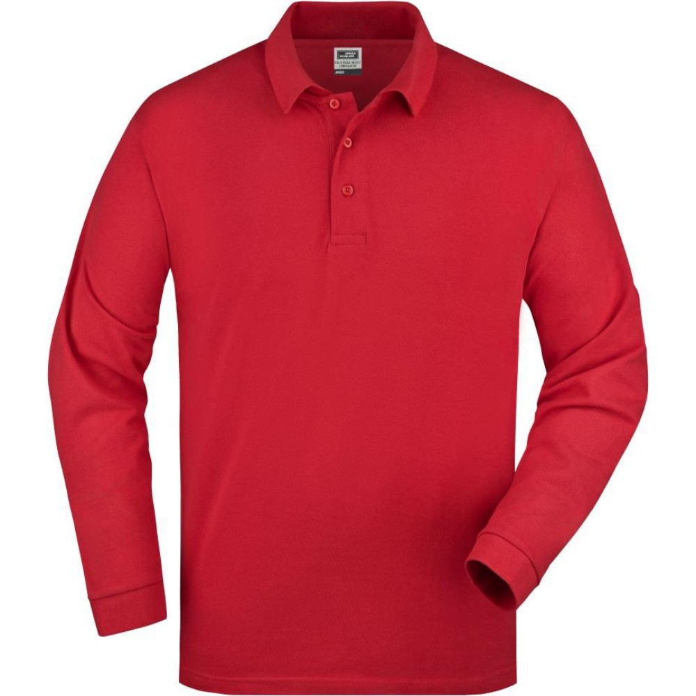 Polo piqué manches longues épais 220 g – Daiber JN 22