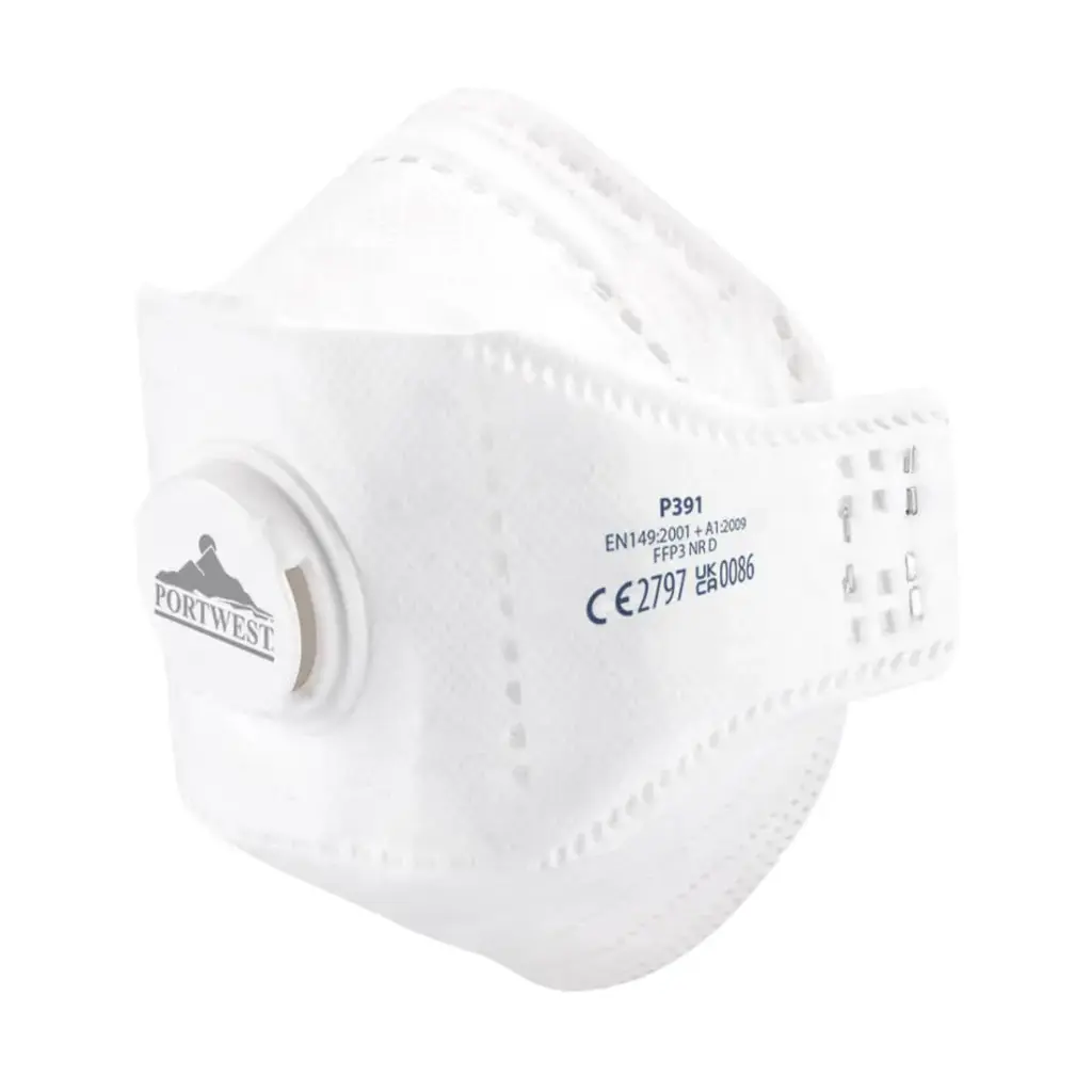 Masque EAGLE pliable FFP3 Dolomite avec valve (Pk10) - P391