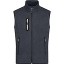 Gilet polaire tricoté col montant homme – Daiber JN 774