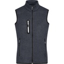 Gilet polaire tricoté col montant femme – Daiber JN 773