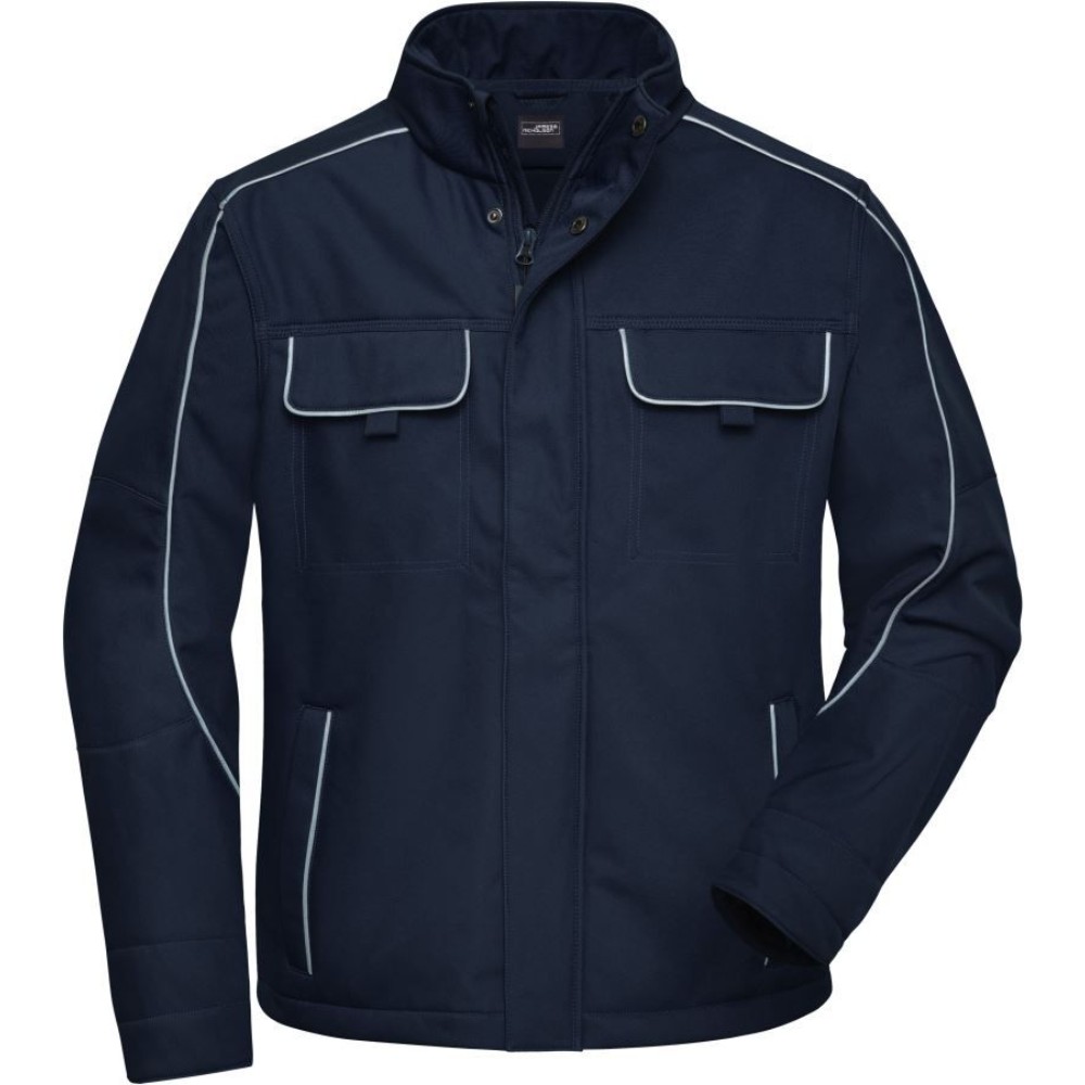Veste softshell de travail (ligne Solid) – Daiber JN 884