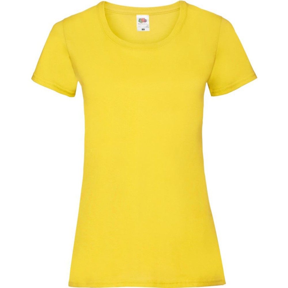 T-shirt 165 g femme – Fruit of the Loom Lady-Fit Valueweight T