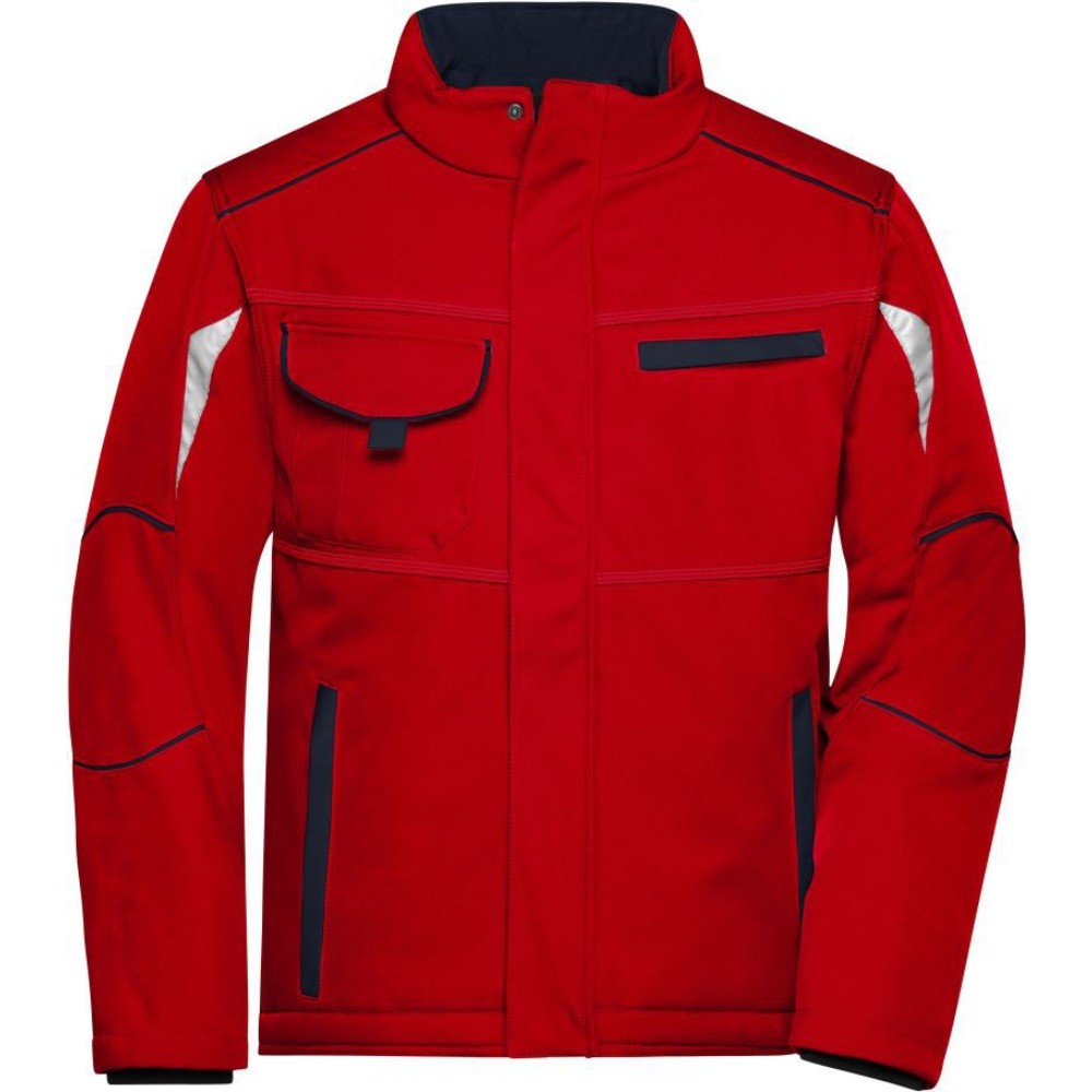 Veste softshell d'hiver de travail (ligne Color) – Daiber JN 853