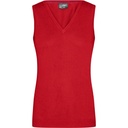 Pull col V sans manches 260 g femme – Daiber JN 656