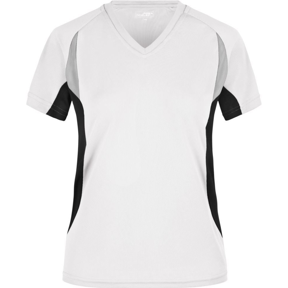 T-shirt de running col V 140 g femme – Daiber JN 390