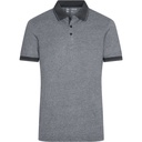 Polo jersey chiné 170 g homme – Daiber JN 706