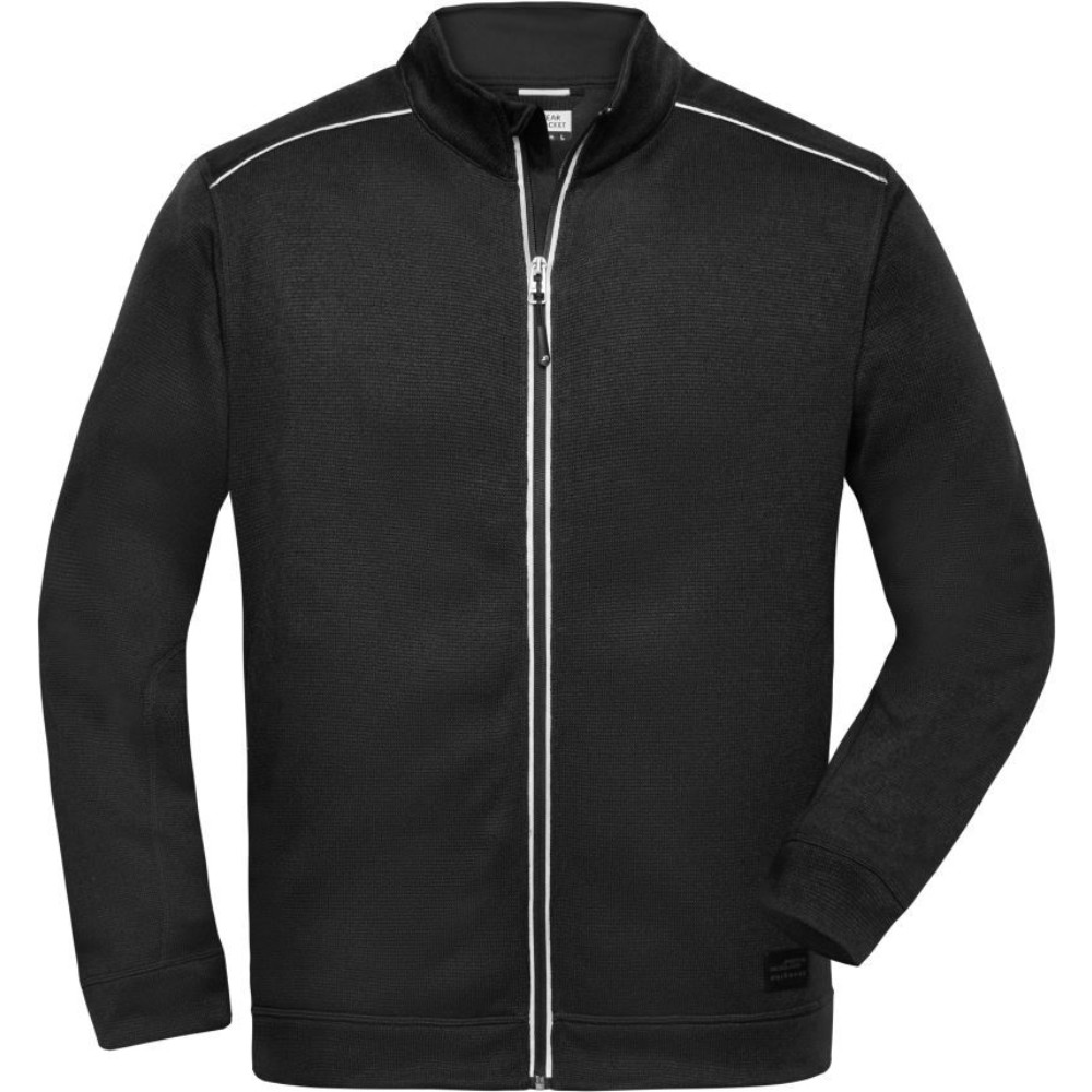 Veste polaire tricotée de travail 280 g (ligne Solid) homme – Daiber JN 898
