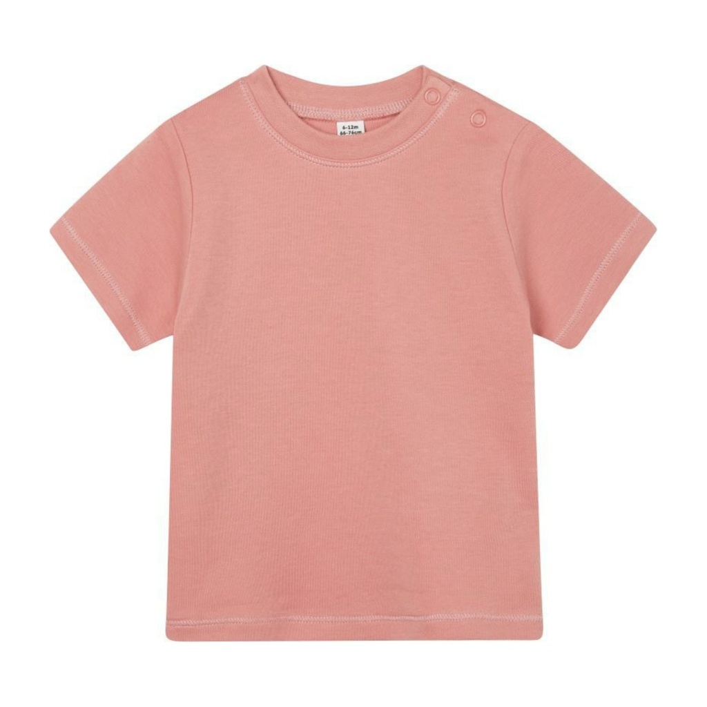 T-shirt bébé manches courtes col rond