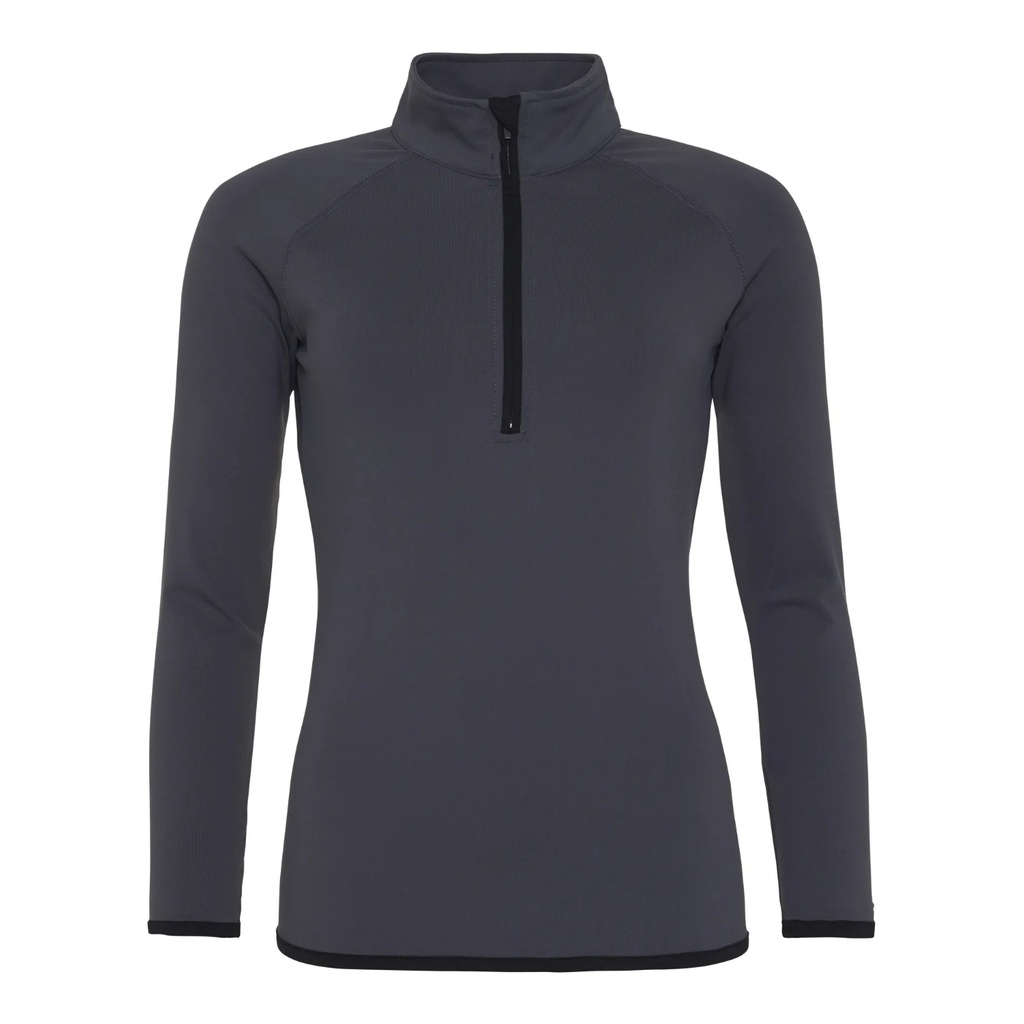 Sweat -Shirt Col Zippé femme respirant – Just Cool JC036
