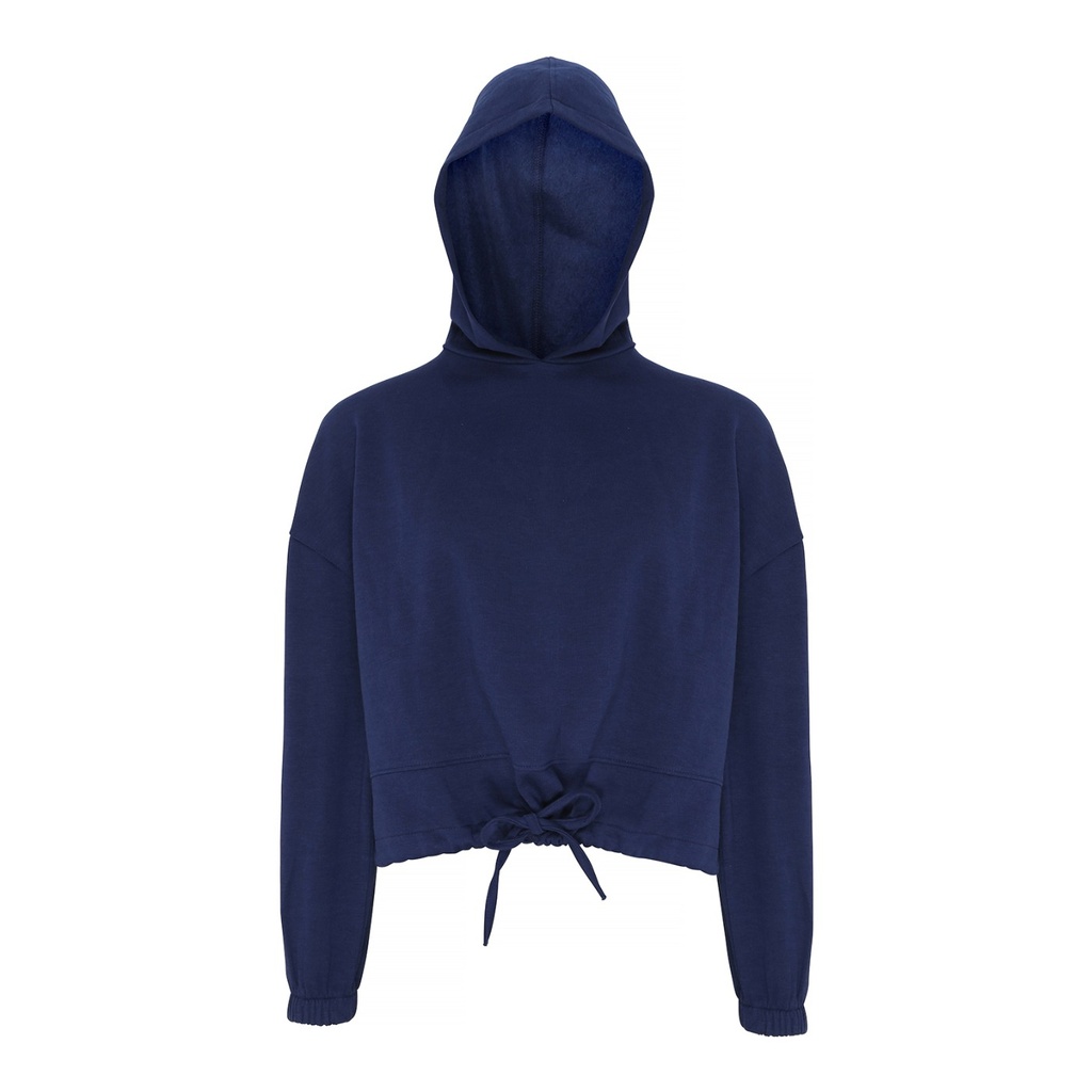 Sweat à capuche court oversize femmes – Tri Dri TR085