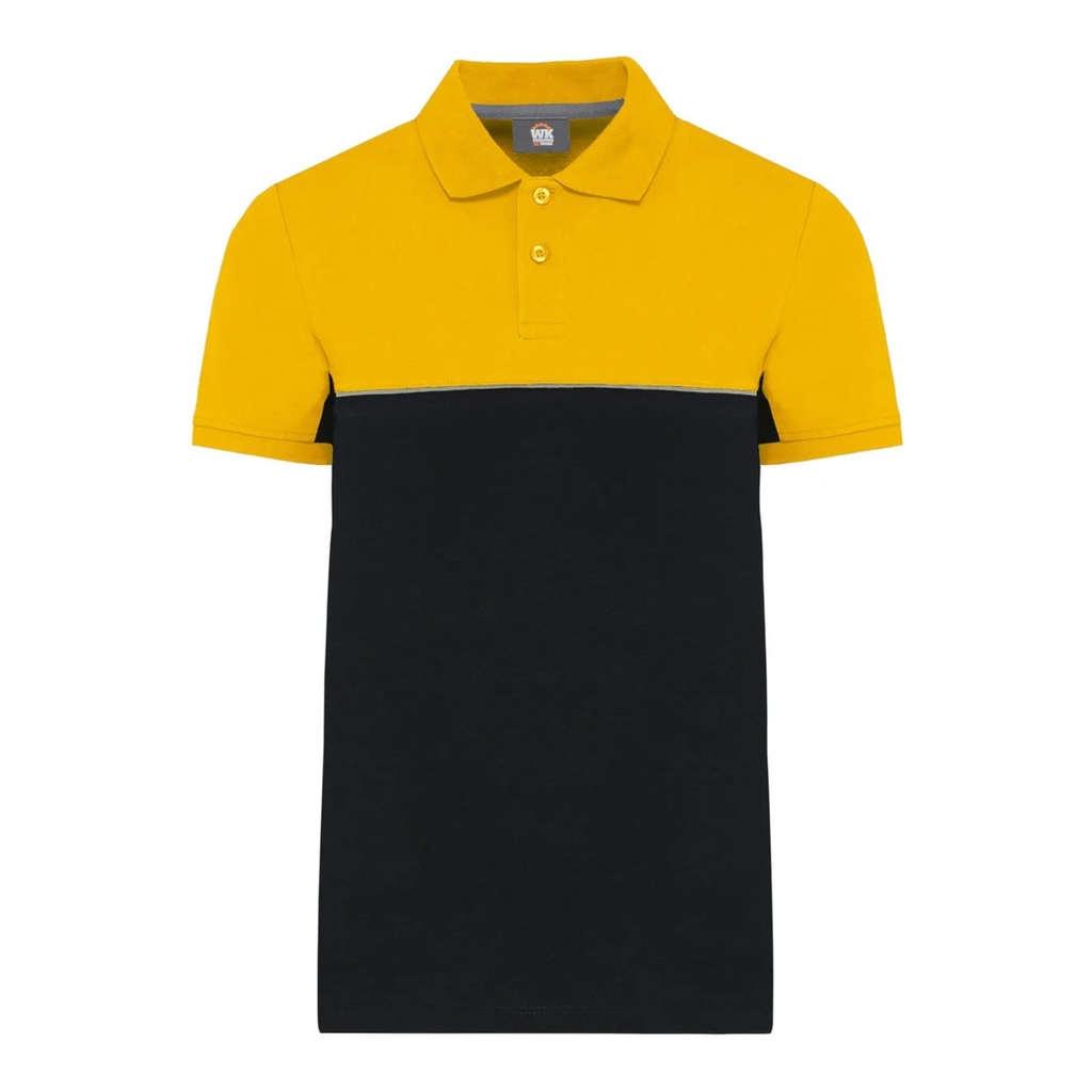 Polo bicolore écoresponsable manches courtes – WK WK210