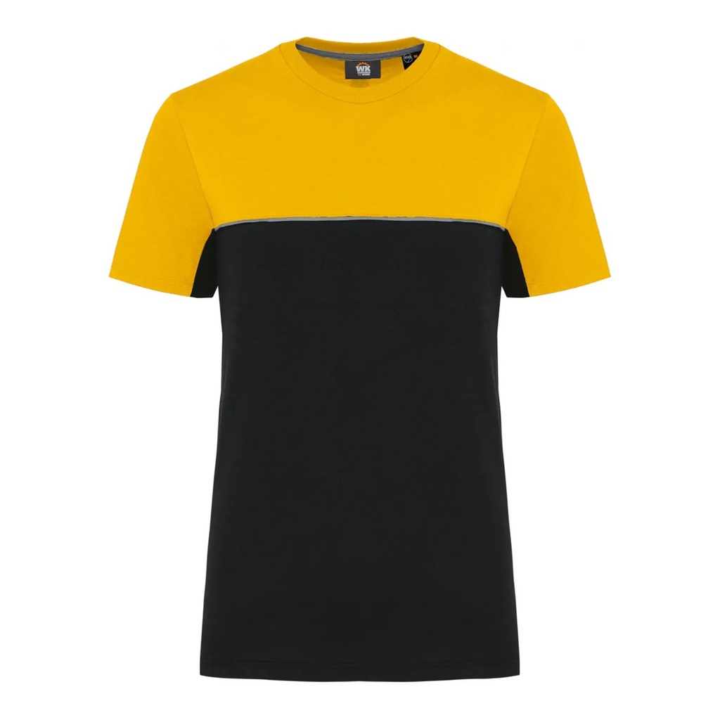 T-shirt bicolore écoresponsable manches courtes – WK WK304