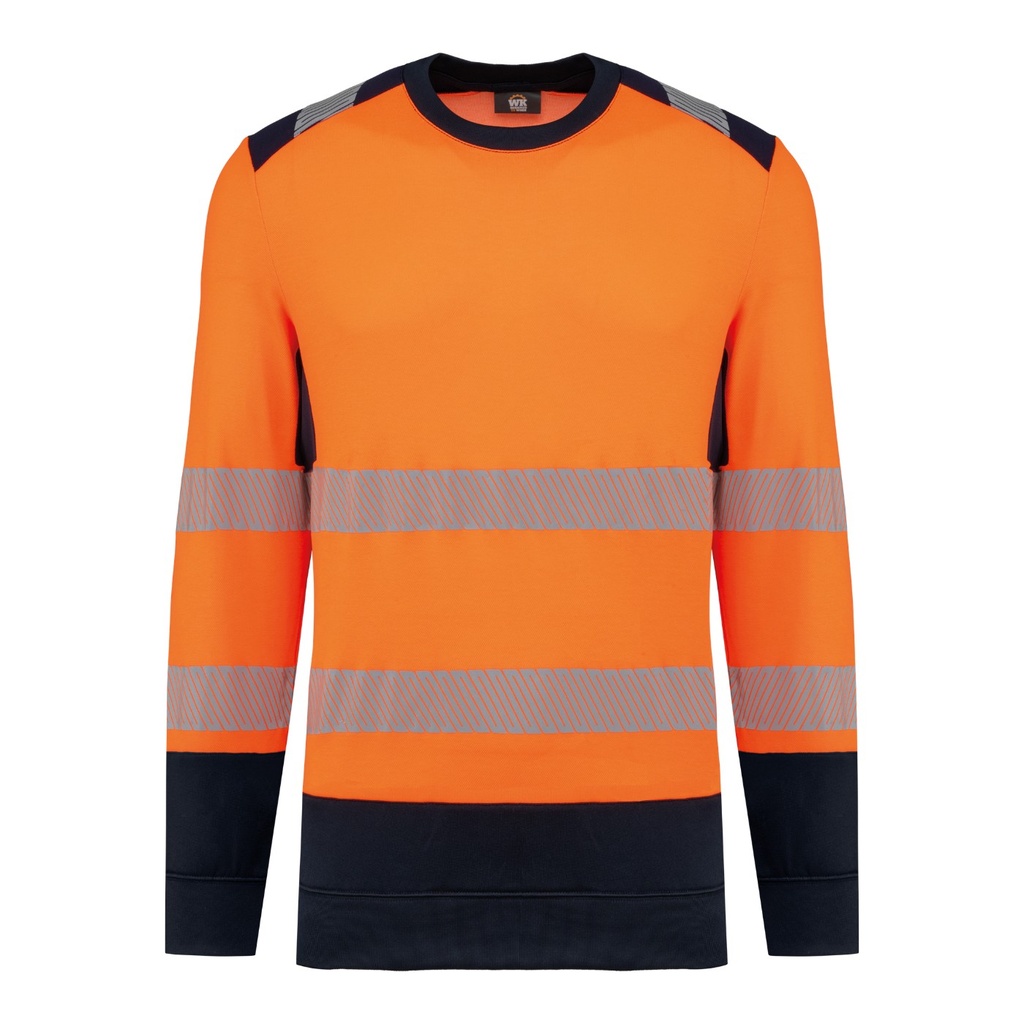 Sweat shirt de sécurité recyclé col rond unisexe – WK WK420
