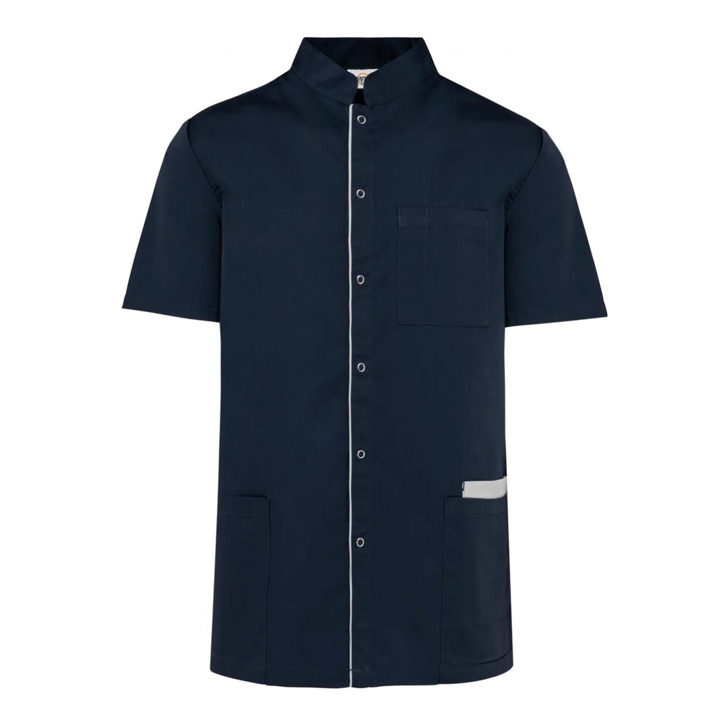 Blouse polycoton avec boutons-pression – WK WK505