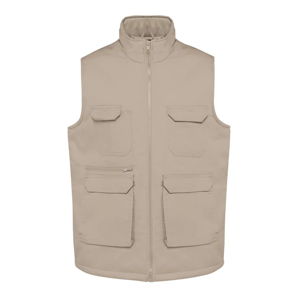 Gilet polycoton multipoches rembourré – WK WK607