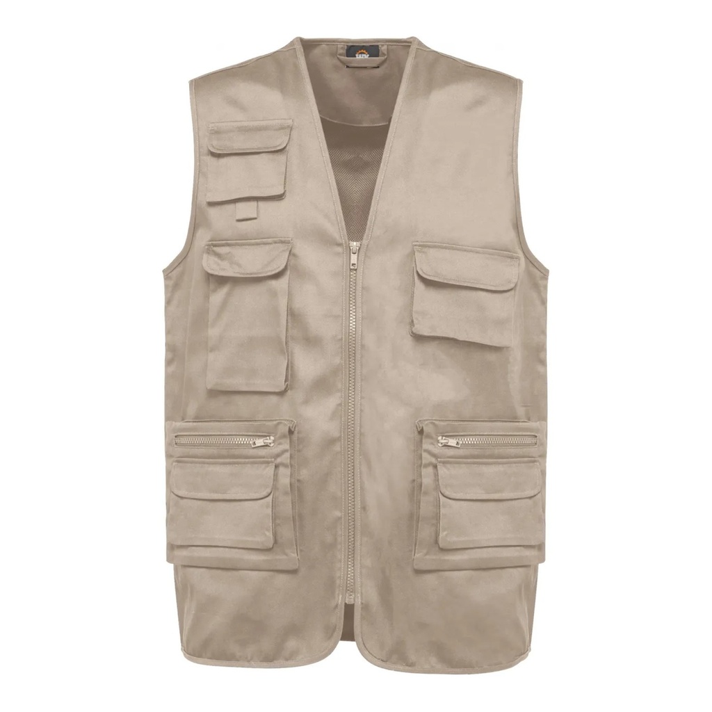 Gilet polycoton multipoches doublé – WK WK609