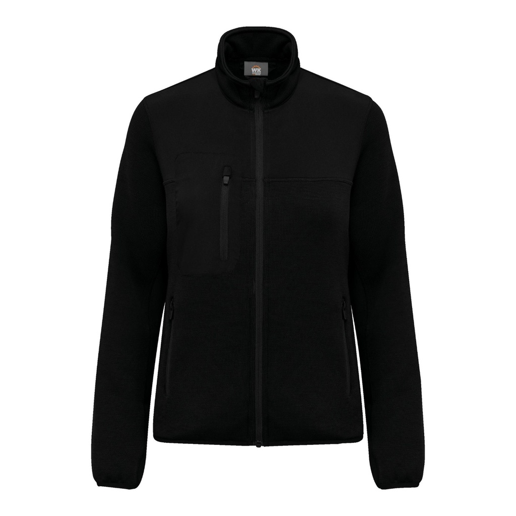 Veste recyclée en polytricot femme – WK WK9109