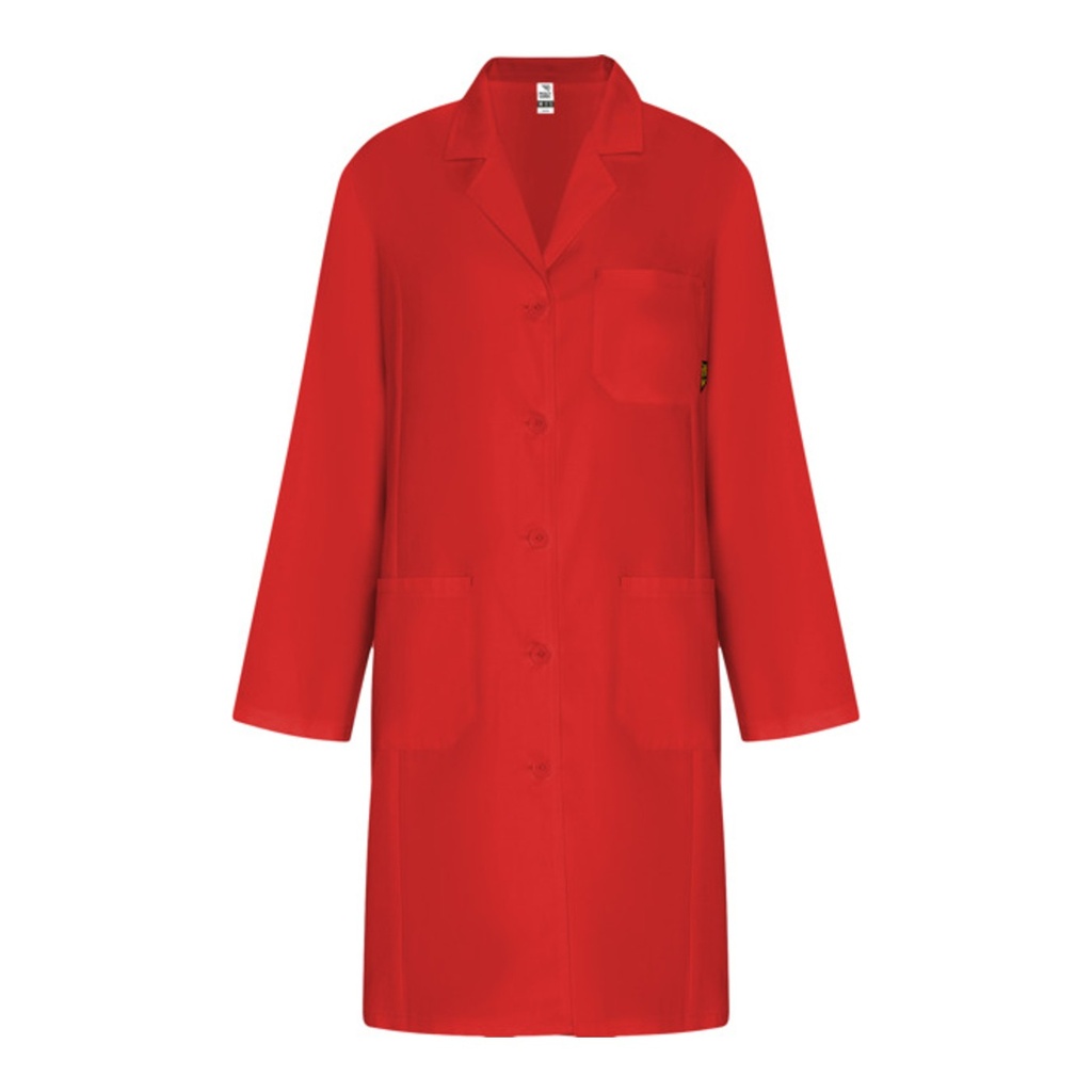 Blouse de laboratoire pour femme avec revers Vaccine femme – Roly BA9093
