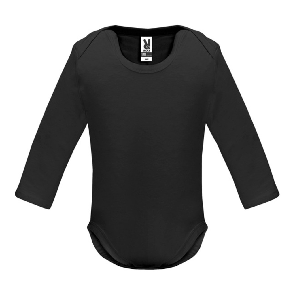 Body à manches longues en coton peigné et élasthanne Honey L/S – Roly BD7202