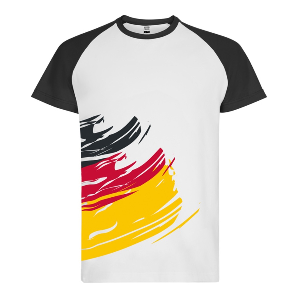 T-shirt à manches courtes avec coutures latérales Forza – Roly CA0324