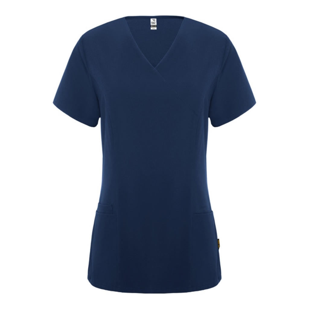 Blouse médicale à manches courtes avec taille légèrement ajustée Ferox femme – Roly CA9084