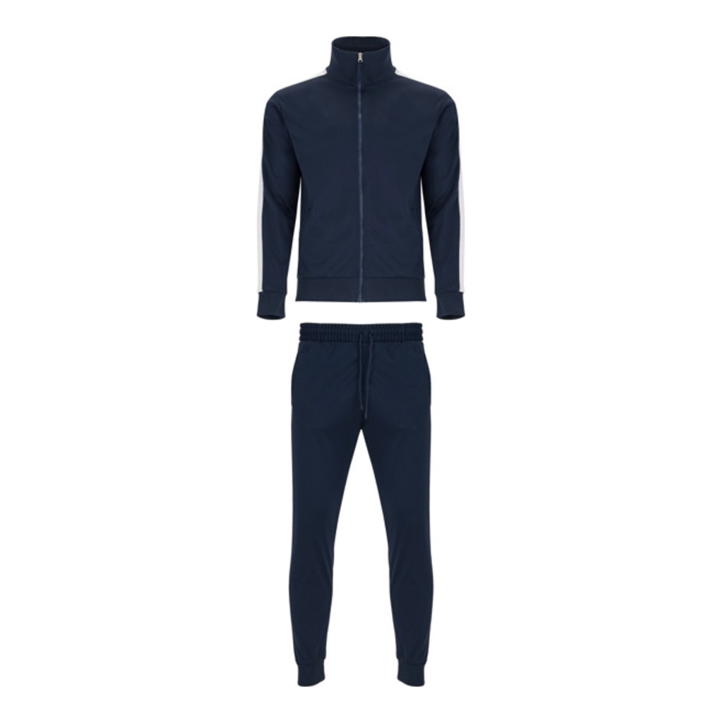 Survêtement classique brossé avec bandes contrastées Creta – Roly CH6410