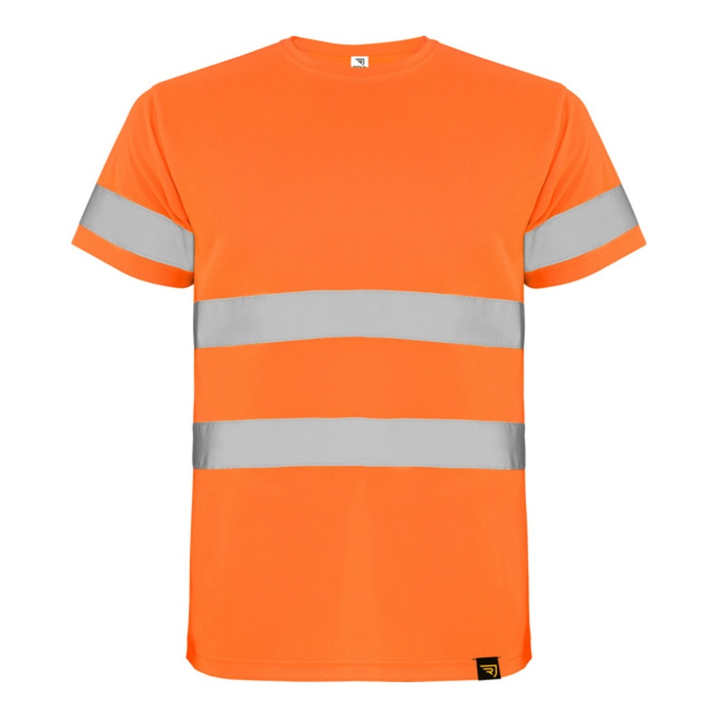 T-shirt à manches courtes haute visibilité·Tissu technique respirant Delta – Roly HV9310