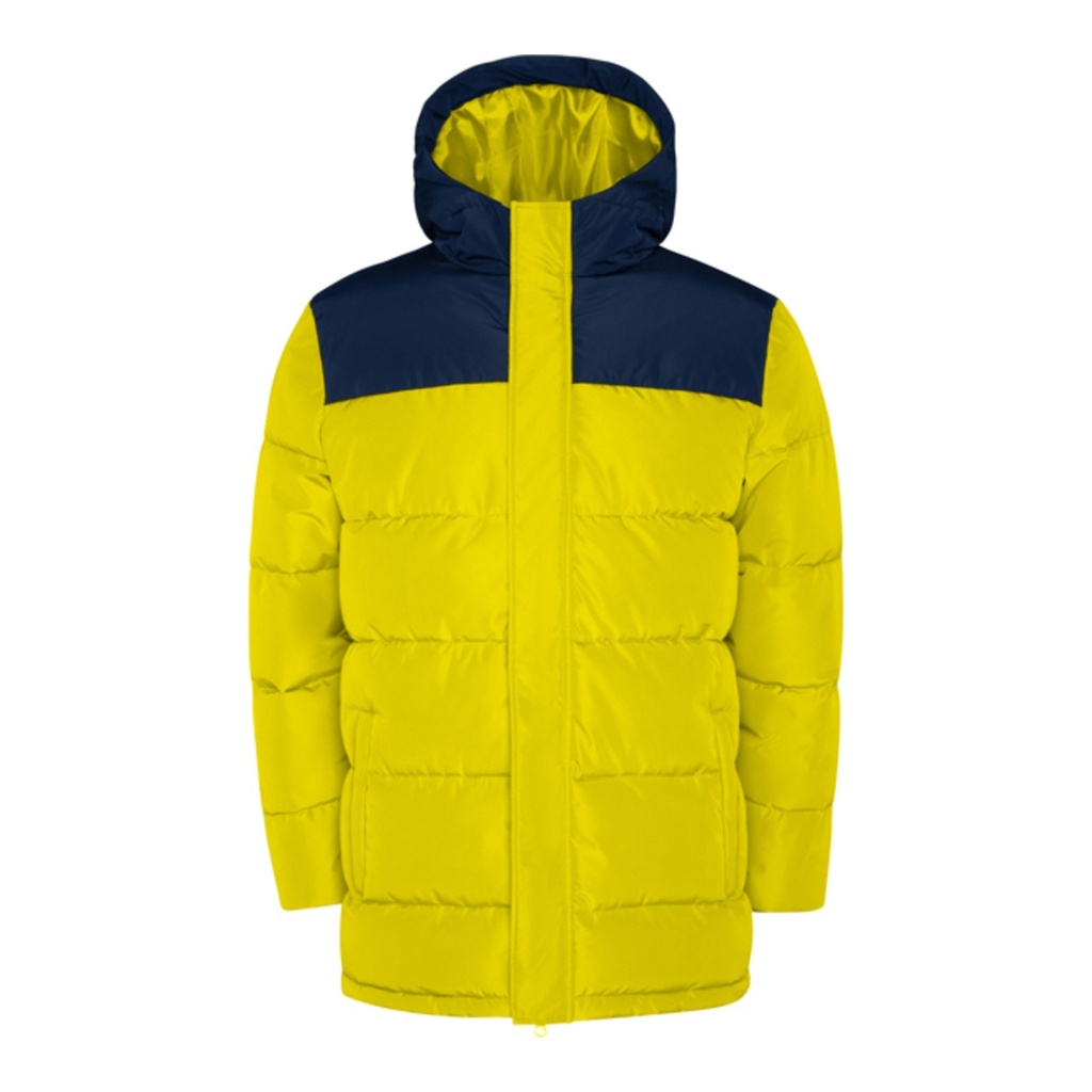 Parka matelassée déperlante à capuche fixe et visière Tallin – Roly PK5075