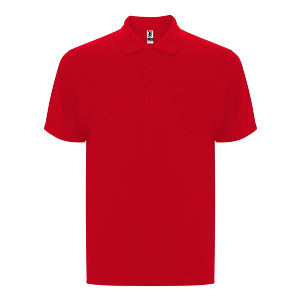 Polo à manches courtes avec poche poitrine gauche et traitement anti-boulochage Centauro Premium – Roly PO6607