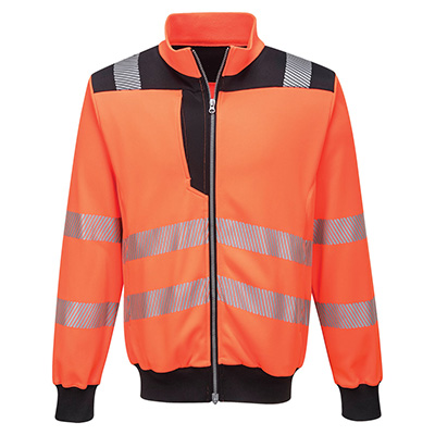 PW3 HI-VIS Sweatshirt Zippé - PW370