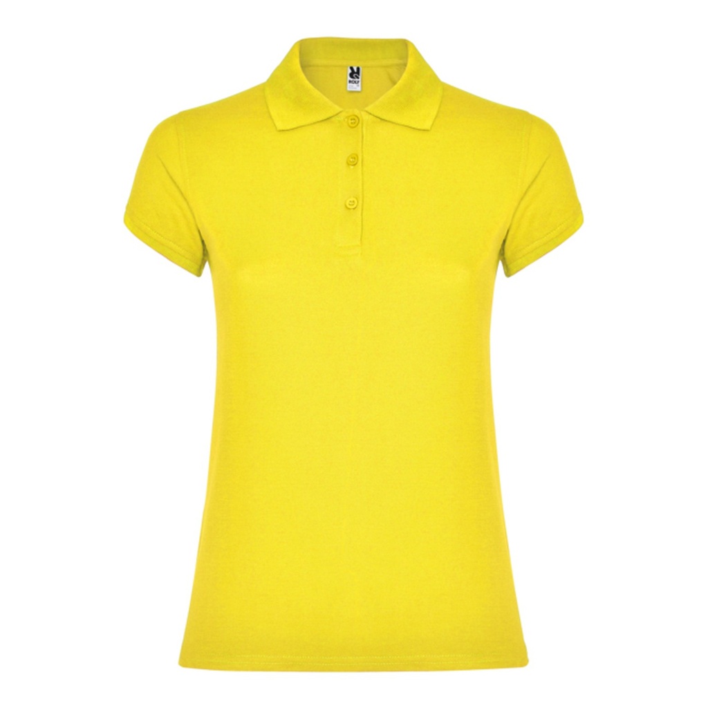 Polo en coton ajusté à manches courtes Star femme – Roly PO6634