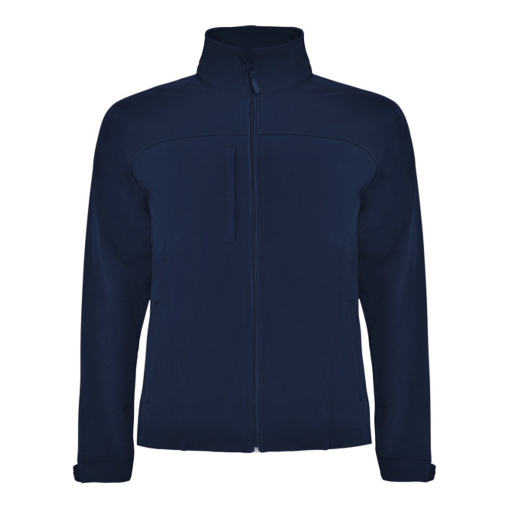 Veste softshell 3 couches avec fermeture à glissière sur le devant, déperlante et coupe-vent Rudolph – Roly SS6435