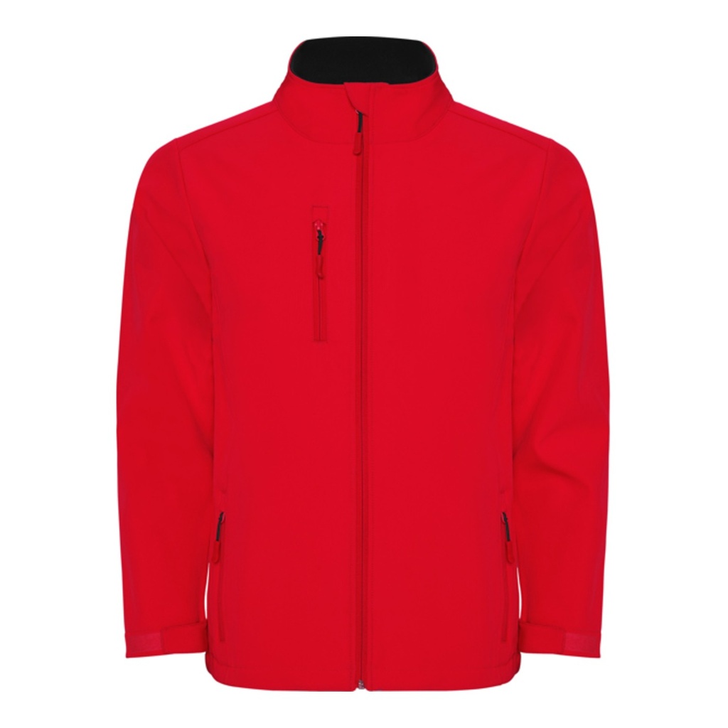 Veste softshell 2 couches avec fermeture à glissière sur le devant Nebraska – Roly SS6436