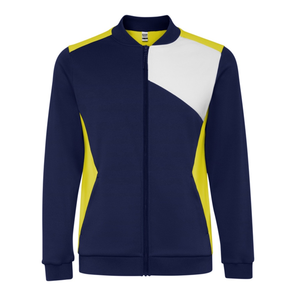 Veste de sport avec fermeture à glissière brossée sur le devant Leros – Roly SU0340