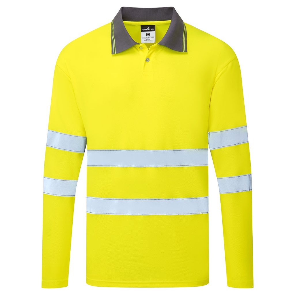 Polo haute visibilité manches longues Essential – Portwest ES277