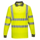 Polo haute visibilité manches longues coton Comfort – Portwest S271