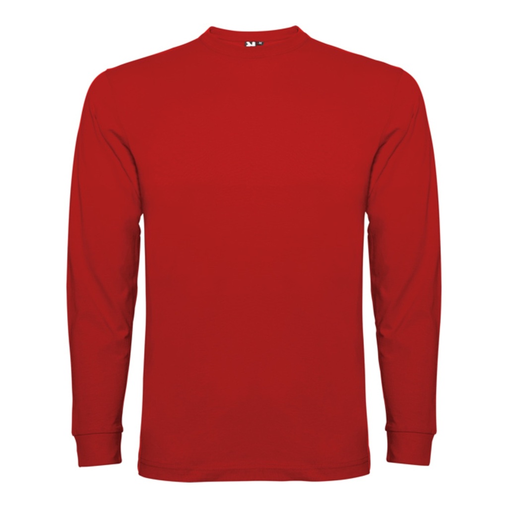 T-shirt manches longues enfant , coutures latérales, avec col rond quadruple épaisseur et poignets en côte 1x1 Pointer Child – Roly CA1205
