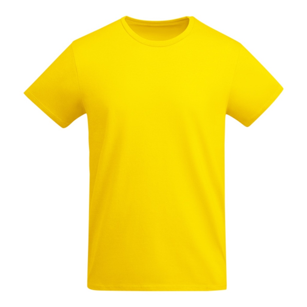 T-shirt à manches courtes enfant en coton peigné biologique certifié Ocs Breda – Roly CA6698