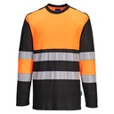 T-shirt haute visibilité manches longues classe 1 PW3 – Portwest PW312