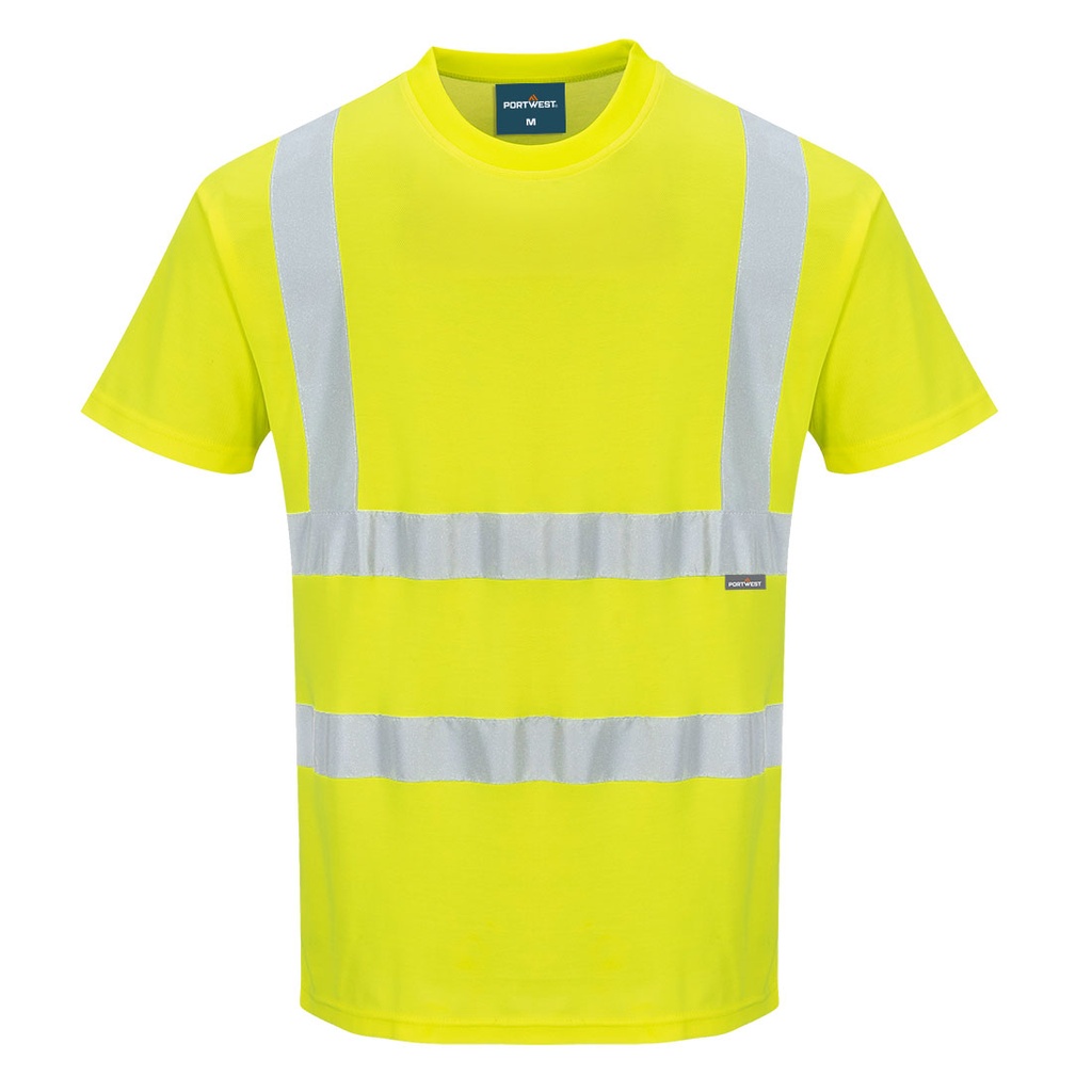 T-shirt haute visibilité coton Comfort – Portwest S170