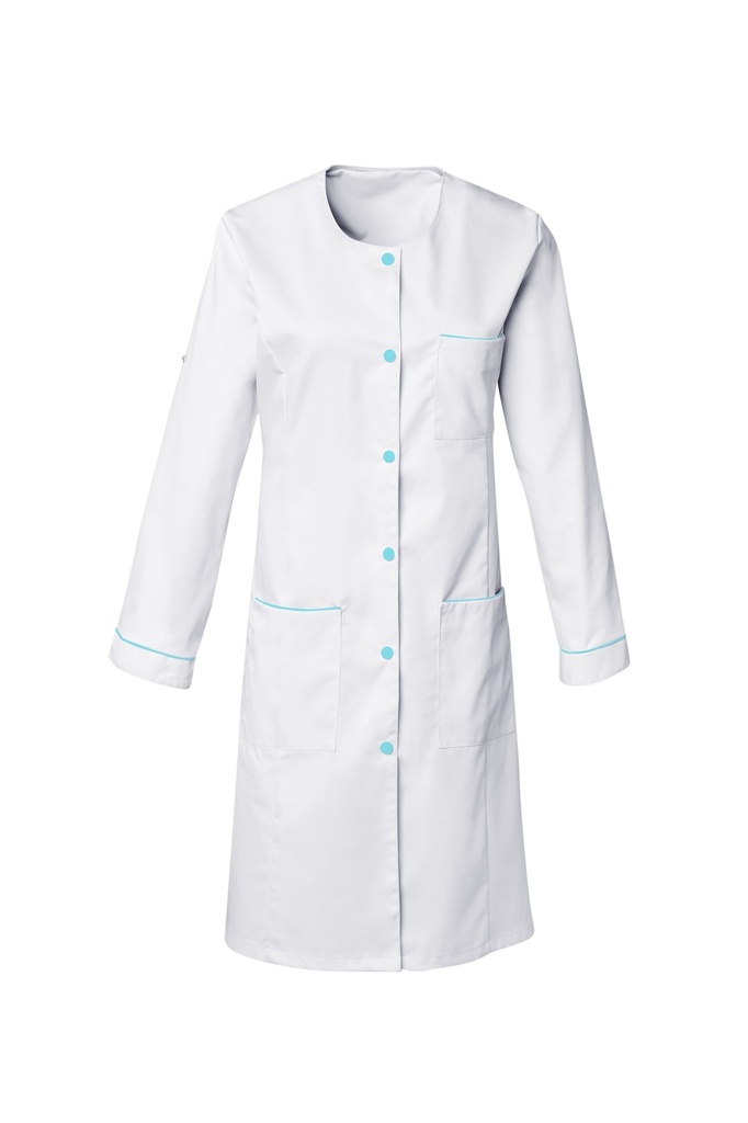Blouse femme à pressions Ariana polycoton – SNV ARIAMR01