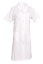 Blouse femme manches courtes à pressions Madona polycoton – SNV MADCP000
