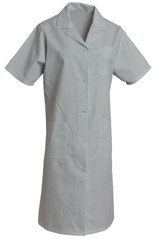 Blouse femme manches courtes à pressions Madona Raye polycoton – SNV MADCP001