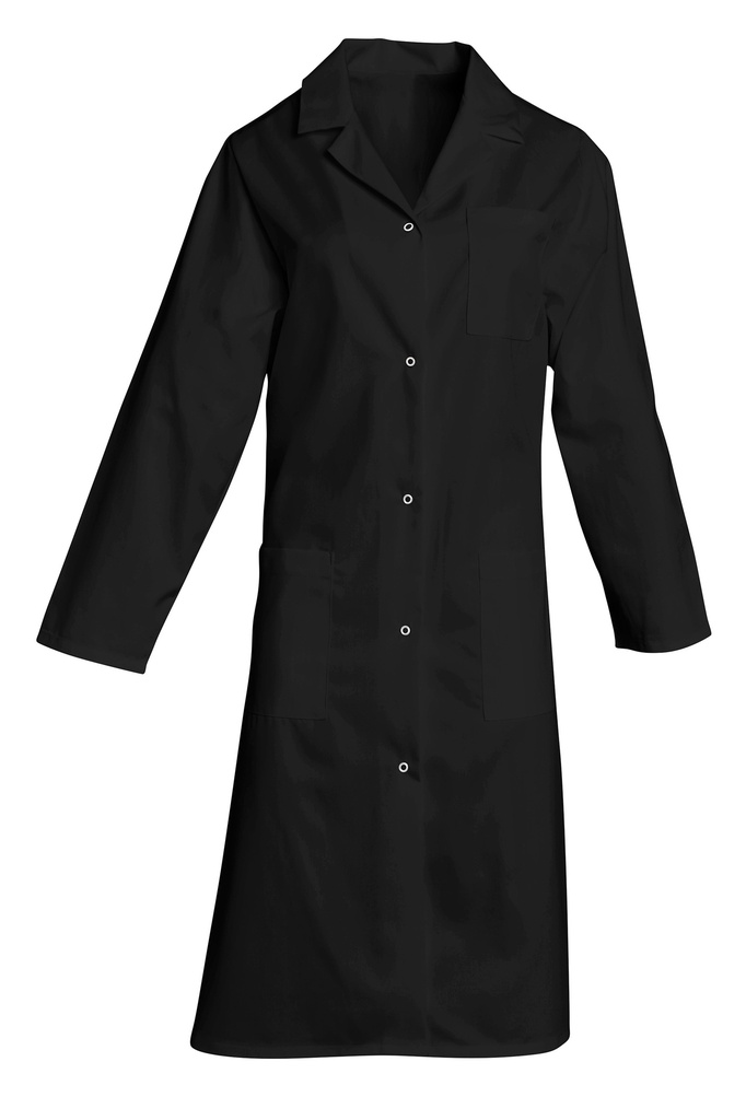 Blouse femme manches longues à pressions Madona polycoton – SNV MADLP000